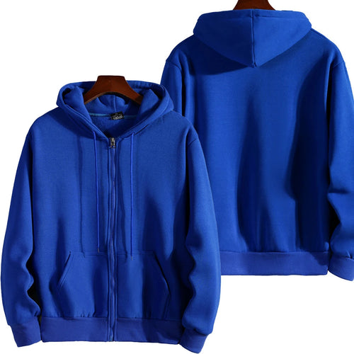 Unisex Relaxed-Fit Full-Zip Hoodie