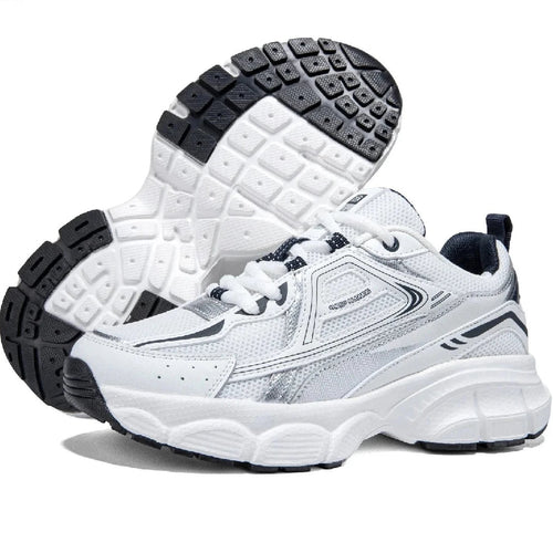 Baasploa Women Sports Shoes Outdoor Lightweight Breathable Jogging Sneakers Female Casual Mesh Anti-slip Lace Up Running Shoes