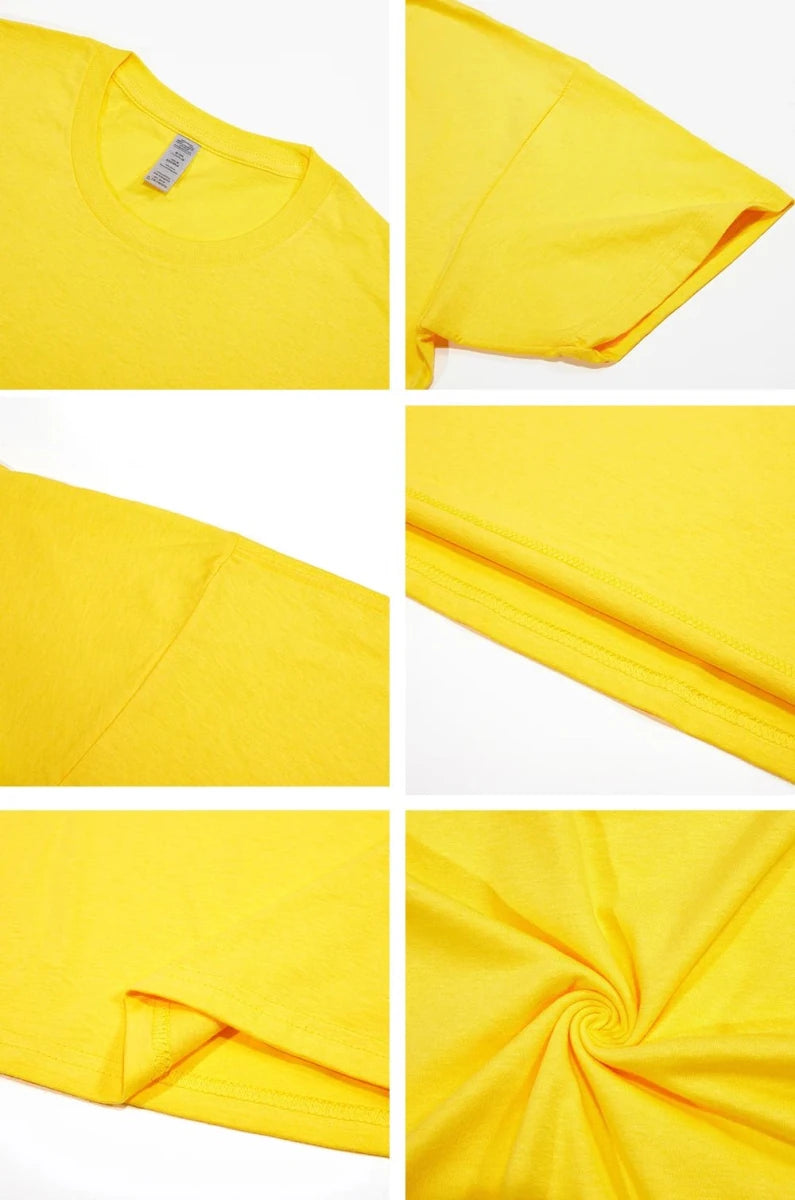 Candy Color 100 Percent Cotton Unisex Oversized Tee Breathable Everyday Comfort For All