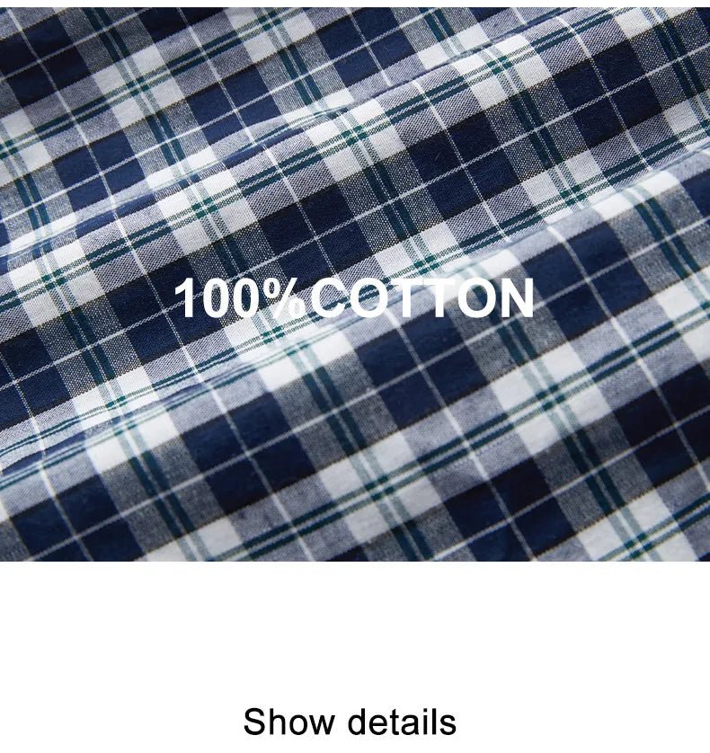 DORSU Mens Cotton Boxer Shorts With Elastic Waistband Breathable All Day Comfort For Men