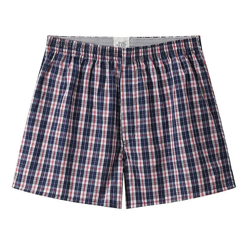 DORSU Mens Cotton Boxer Shorts With Elastic Waistband Breathable All Day Comfort For Men