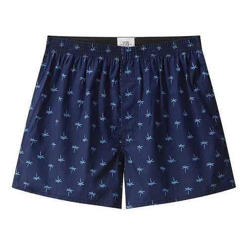 DORSU Mens Cotton Boxer Shorts With Elastic Waistband Breathable All Day Comfort For Men