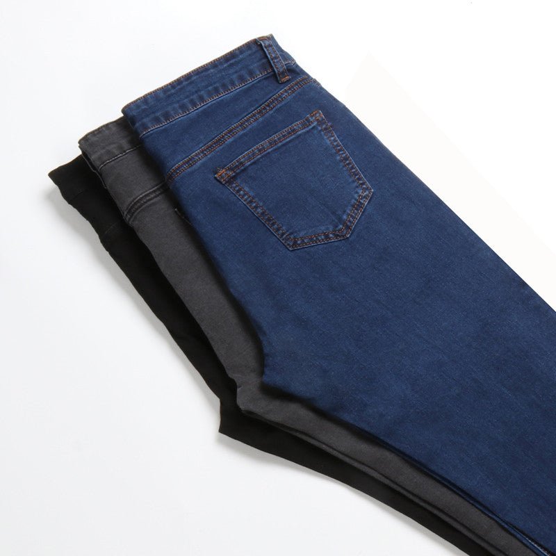 High Elastic Vintage Style Mom Jeans