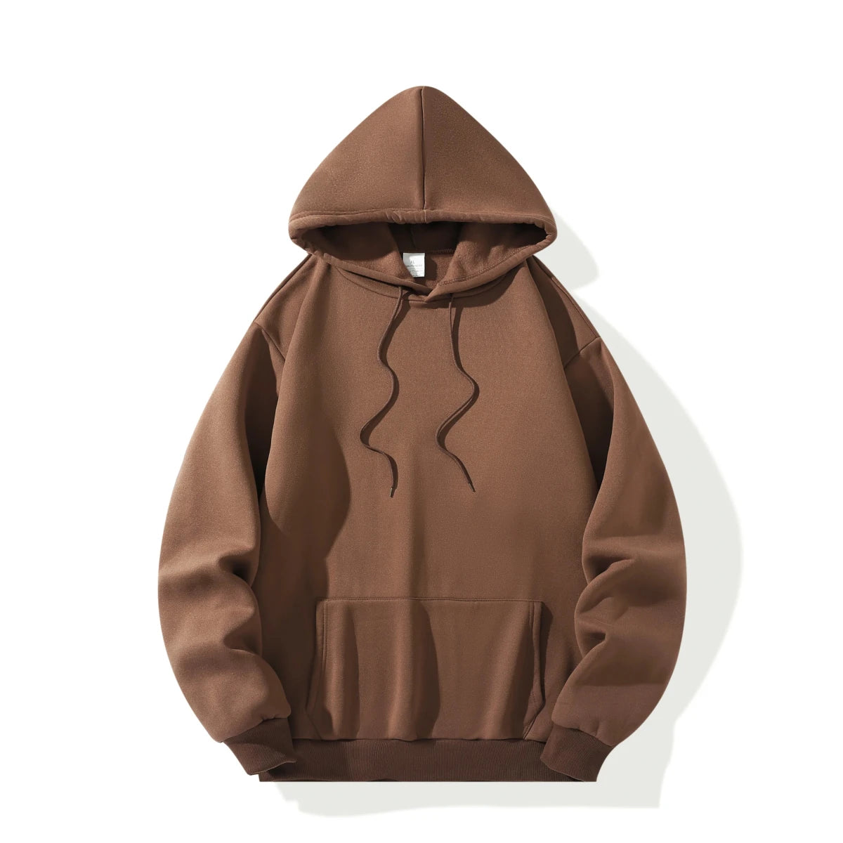 Men's Autumn and Winter Solid Color Hoodie+jogging Pants Two-piece Set Fashionable Outdoor Casual Sportswear Men's Tracksuit