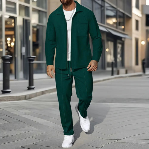 Men's Business Casual Two-Piece Set