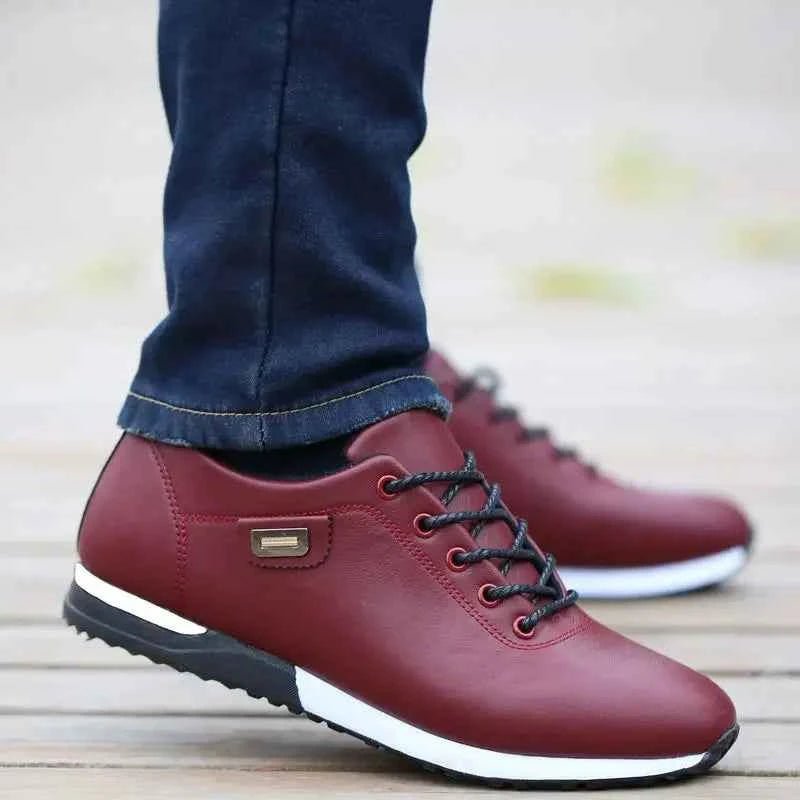 Men's Business Shoes Casual PU Leather