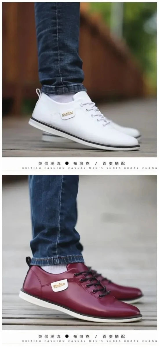 Men's Business Shoes Casual PU Leather