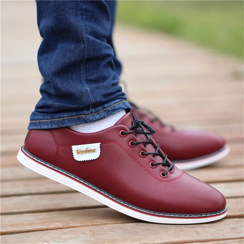 Men's Business Shoes Casual PU Leather