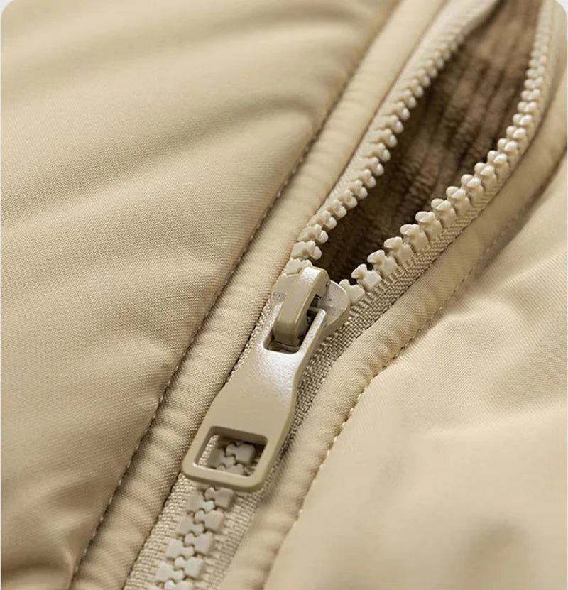 Men’s Colorblock Hooded Puffer Jacket with Textured Panels Men's Jackets