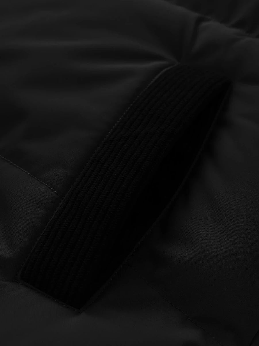 Men’s Colorblock Hooded Puffer Jacket Men's Jackets