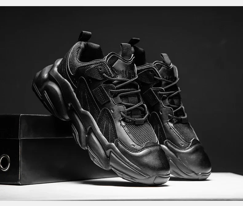 Men's Elevator Sneakers Hidden Heel Heightening Shoes Breathable Comfort Plus Size 45 46 For Taller Look