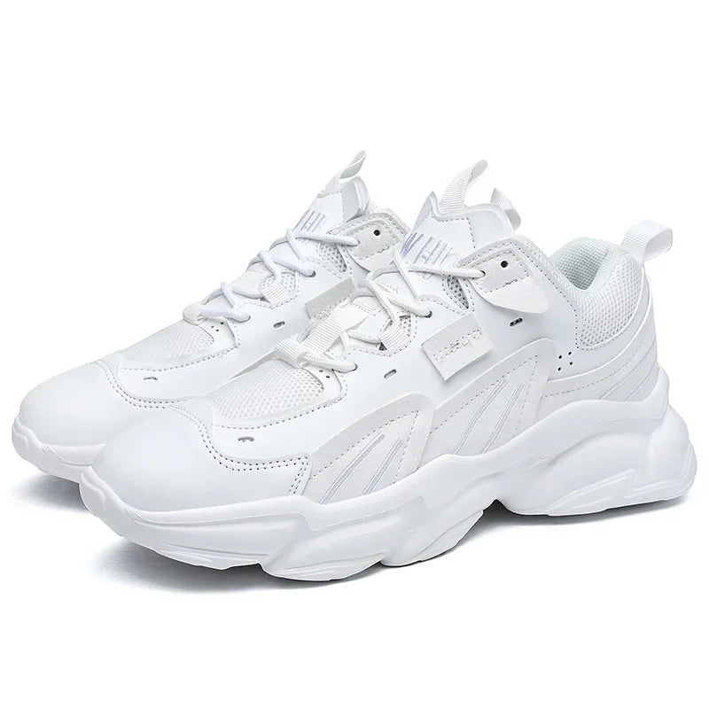 Men's Elevator Sneakers Hidden Heel Heightening Shoes Breathable Comfort Plus Size 45 46 For Taller Look