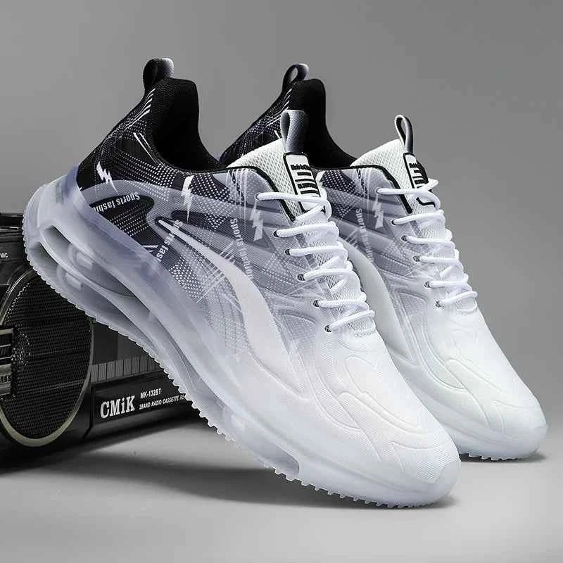 Men's Stylish Basketball Shoes, Air Cushioned, Non-Slip Athletic Footwear