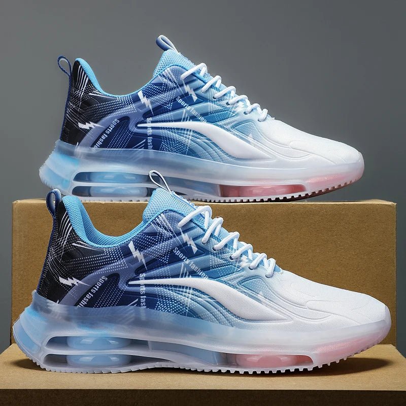 Men's Stylish Basketball Shoes, Air Cushioned, Non-Slip Athletic Footwear