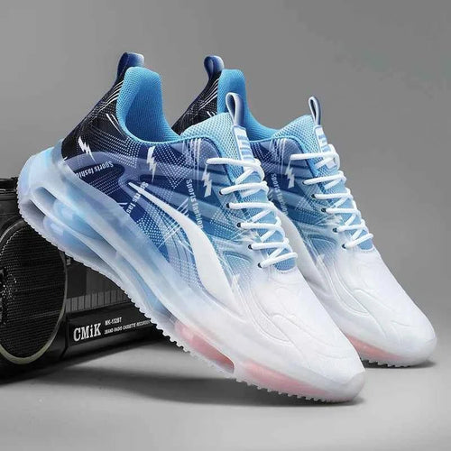 Men's Stylish Basketball Shoes, Air Cushioned, Non-Slip Athletic Footwear
