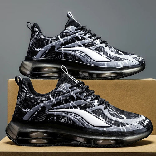 Men's Stylish Basketball Shoes, Air Cushioned, Non-Slip Athletic Footwear