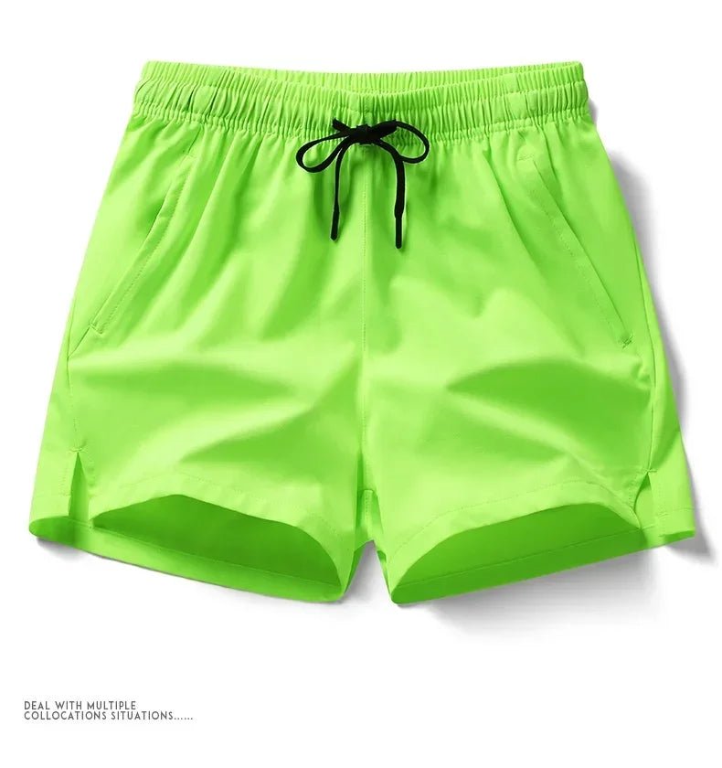 Mens Gym Shorts With Pockets Lightweight Polyester For Running And Daily Training For Runners
