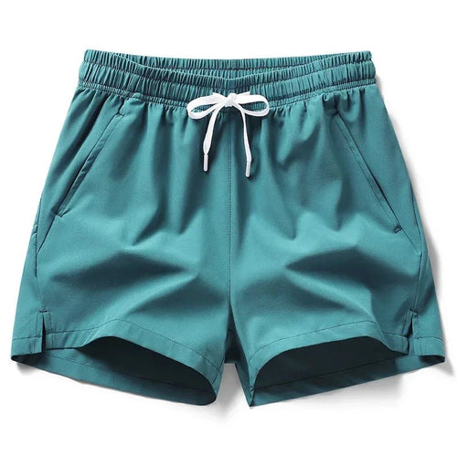Mens Gym Shorts With Pockets Lightweight Polyester For Running And Daily Training For Runners