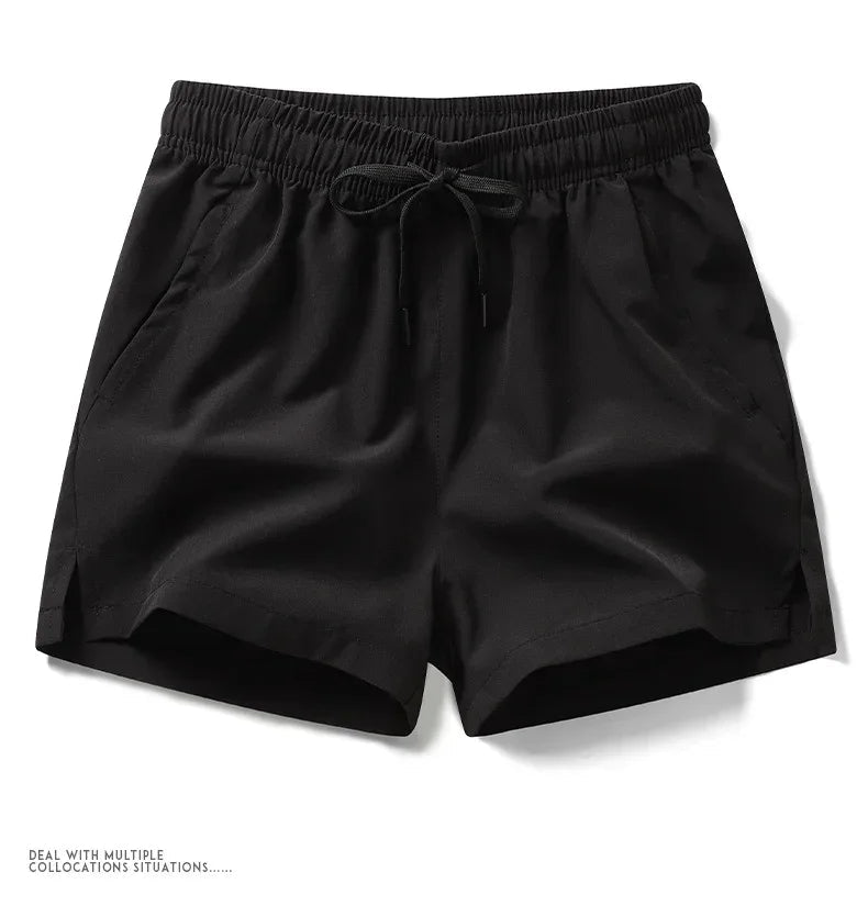 Mens Gym Shorts With Pockets Lightweight Polyester For Running And Daily Training For Runners