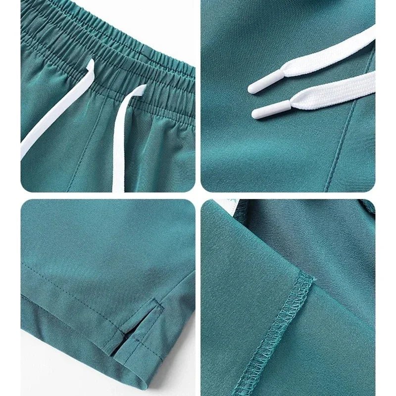 Mens Gym Shorts With Pockets Lightweight Polyester For Running And Daily Training For Runners