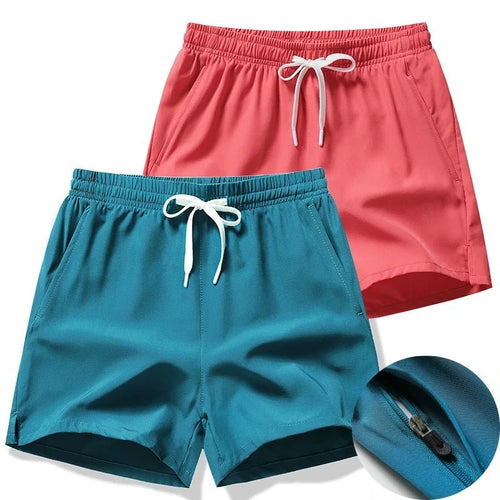 Mens Gym Shorts With Pockets Lightweight Polyester For Running And Daily Training For Runners