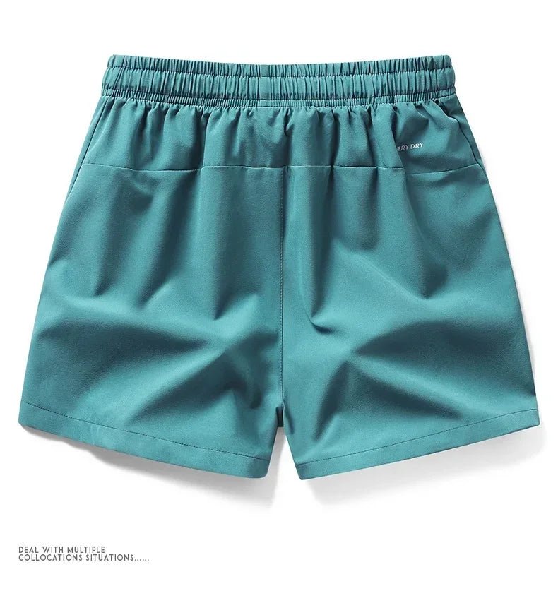 Mens Gym Shorts With Pockets Lightweight Polyester For Running And Daily Training For Runners