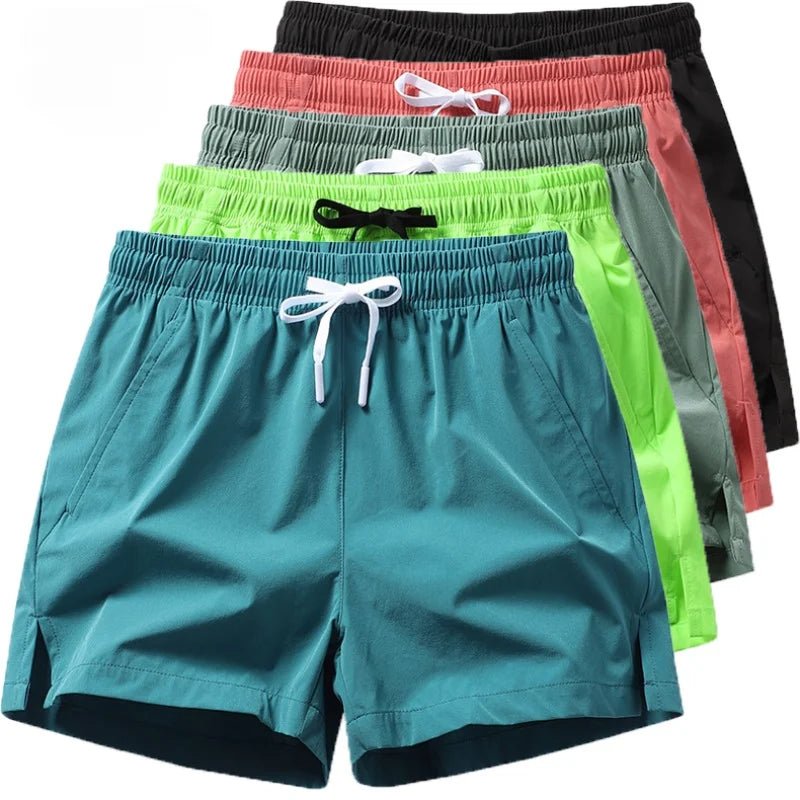 Mens Gym Shorts With Pockets Lightweight Polyester For Running And Daily Training For Runners