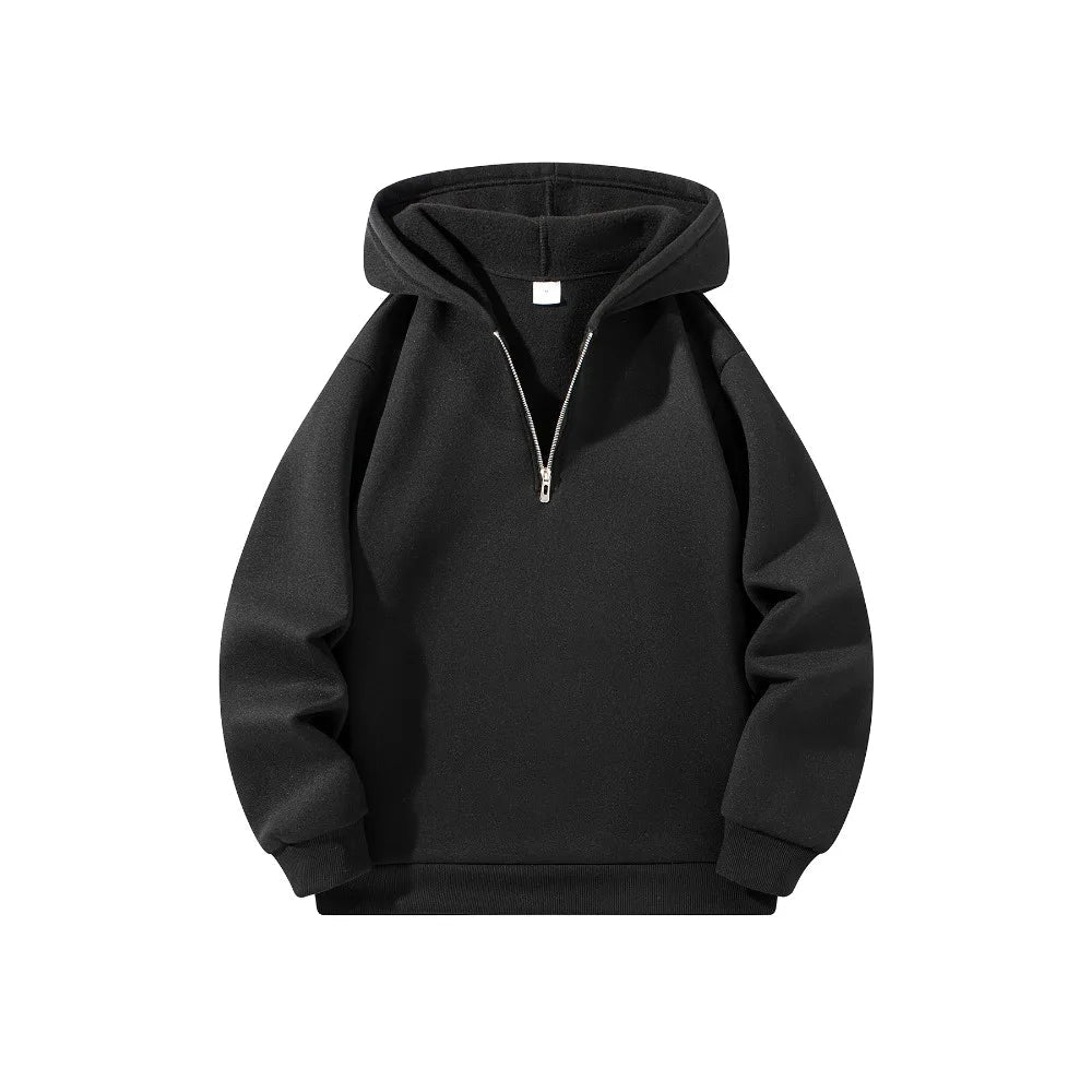 Men's Half-Zip Hoodie Pullover Sweatshirt