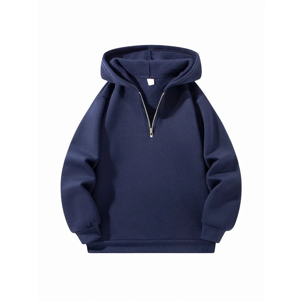 Men's Half-Zip Hoodie Pullover Sweatshirt