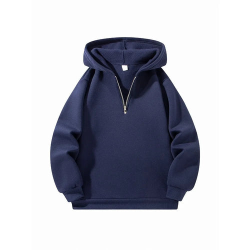 Men's Half-Zip Hoodie Pullover Sweatshirt