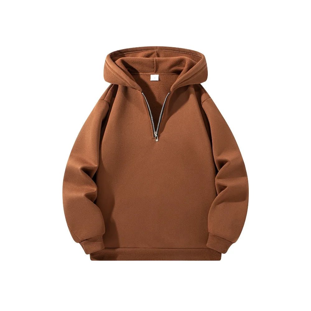 Men's Half-Zip Hoodie Pullover Sweatshirt