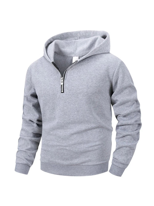 Men's Half-Zip Hoodie Pullover Sweatshirt