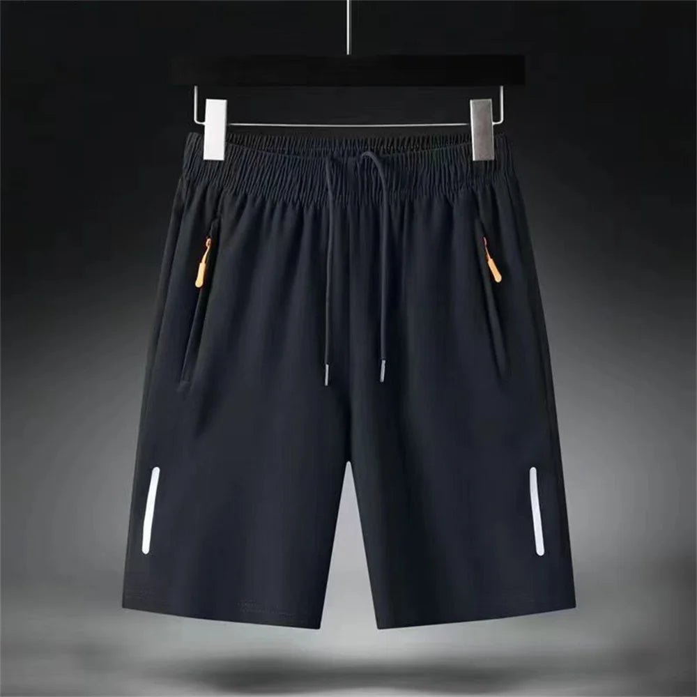 Men's Ice Silk Quick Dry Beach Shorts For Summer Athletics With Loose Fit Comfort And Breathability