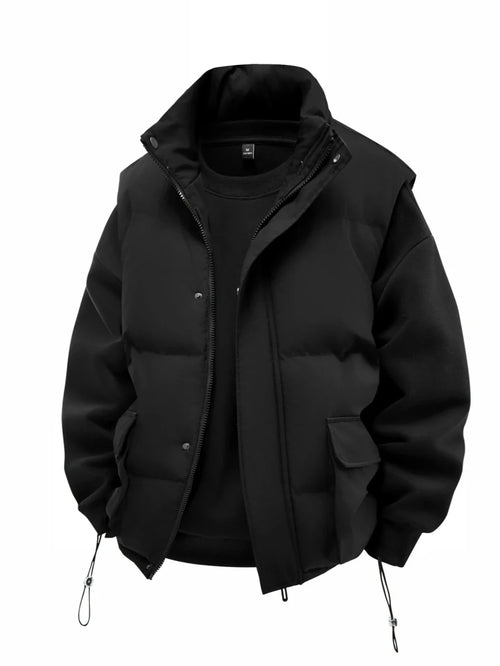 Men’s Padded Utility Vest with Flap Pockets