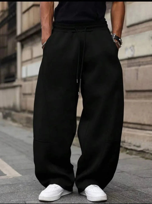 Men’s Relaxed Straight-Leg Jogger Pants