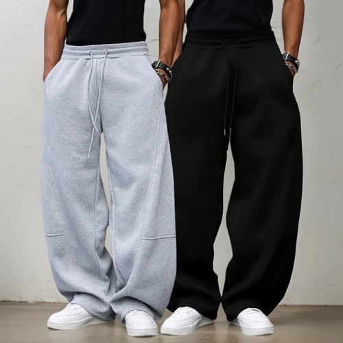 Men’s Relaxed Straight-Leg Jogger Pants