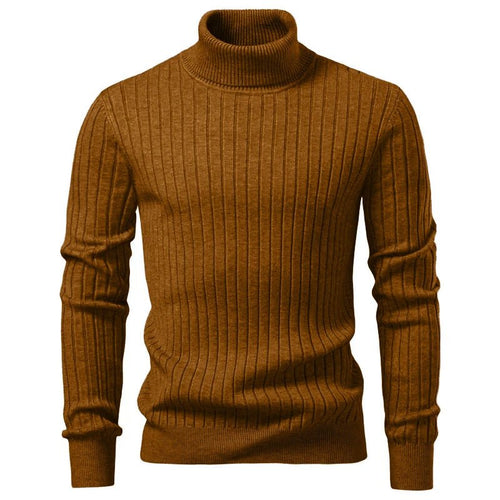 Men’s Ribbed Turtleneck Sweater Men's Sweaters
