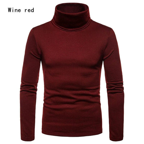 Men’s Slim-Fit Long-Sleeve Turtleneck Top Men's Tops
