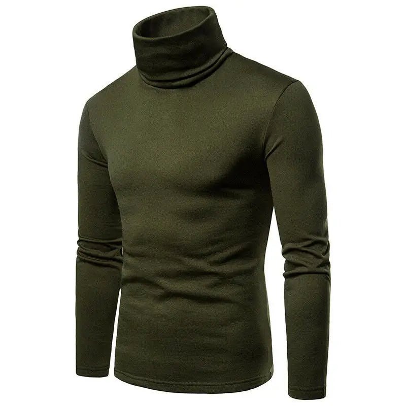 Men’s Slim-Fit Long-Sleeve Turtleneck Top Men's Tops