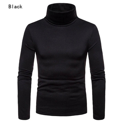 Men’s Slim-Fit Long-Sleeve Turtleneck Top Men's Tops