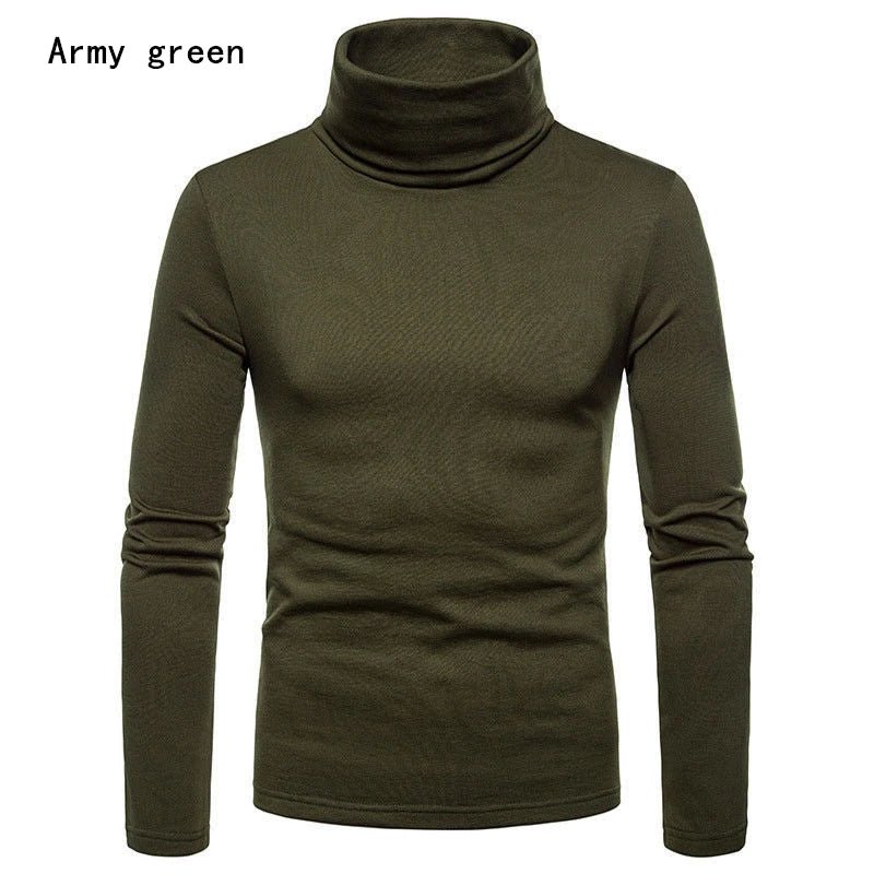 Men’s Slim-Fit Long-Sleeve Turtleneck Top Men's Tops