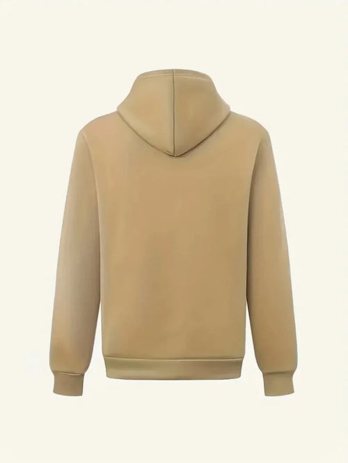 Men’s Solid-Color Pullover Hoodie Men's Hoodies