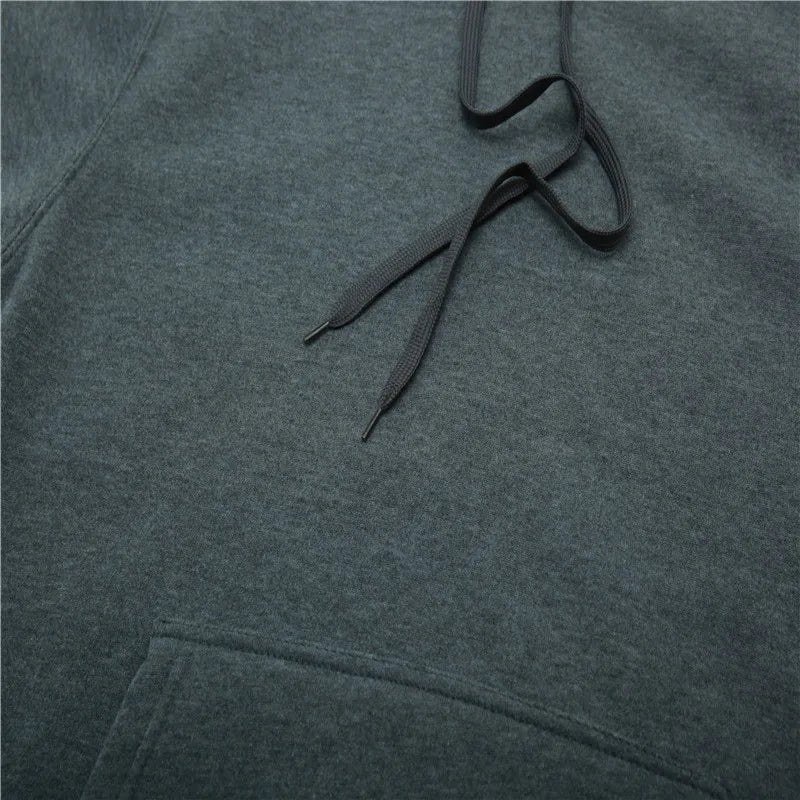 Oversized Fleece-Lined Pullover Hoodie