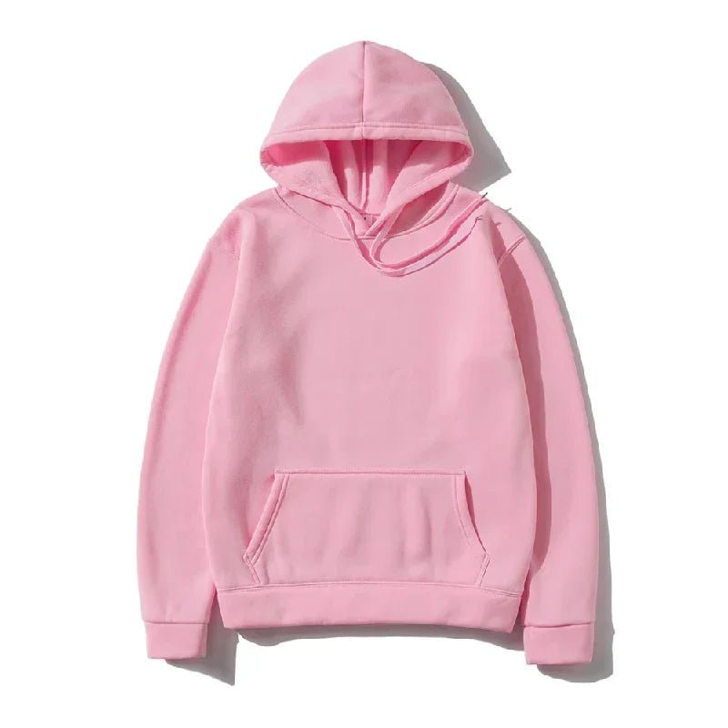 Unisex Fleece Pullover Hoodie with Front Pocket