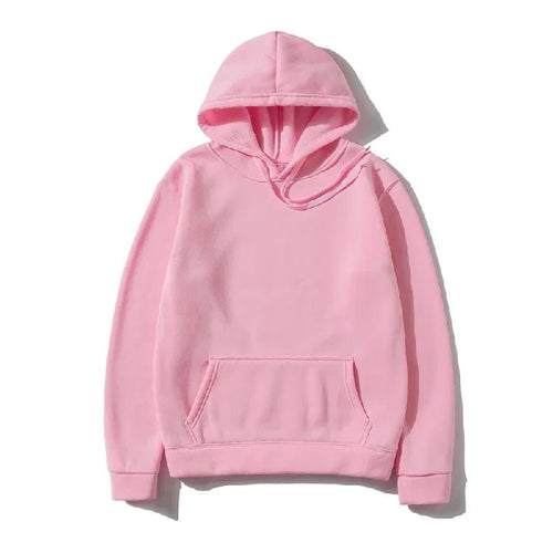Unisex Fleece Pullover Hoodie with Front Pocket