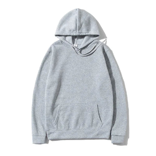 Unisex Fleece Pullover Hoodie with Front Pocket