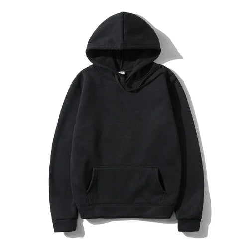 Unisex Fleece Pullover Hoodie with Front Pocket