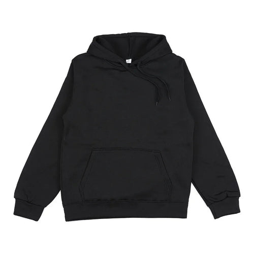 Unisex Fleece Pullover Hoodie with Front Pocket