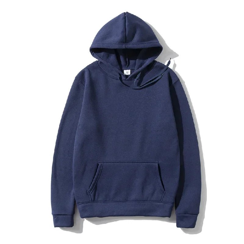 Unisex Fleece Pullover Hoodie with Front Pocket