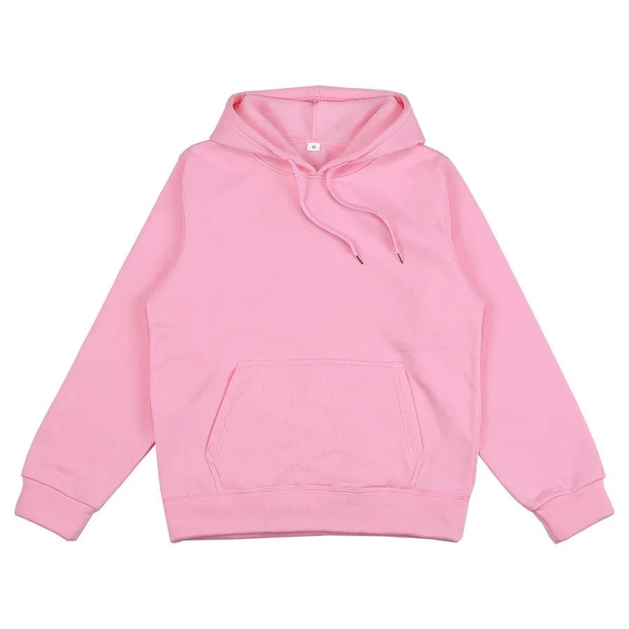 Unisex Fleece Pullover Hoodie with Front Pocket